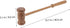 Hammer Hammer Handheld Massage Tool Neck Massage Wooden Body Massager Back Pounding Fitness