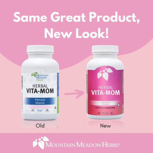 Mountain Meadow Herbs Vita-MOM, Herbal Prenatal Vitamins for Women, 2-month Supply (120 ct.)