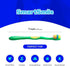 SmartSmile 72 21-542 Pcs Bulk Kids Toothbrushes Individually Wrapped - Assorted Colors with Animal Paw Prints - Popular