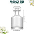 UPSTORE 150ml/5oz Sets Empty Glass Diffuser Bottle Diffuser Jars Aromatherapy Storage Container Fragrance Accessories