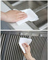 Jebblas Reusable Cleaning Towels and Dish Cloths, Handy Wipes, Disposable, Absorbent, Dry Quickly, 60 Sheets/Pack, White