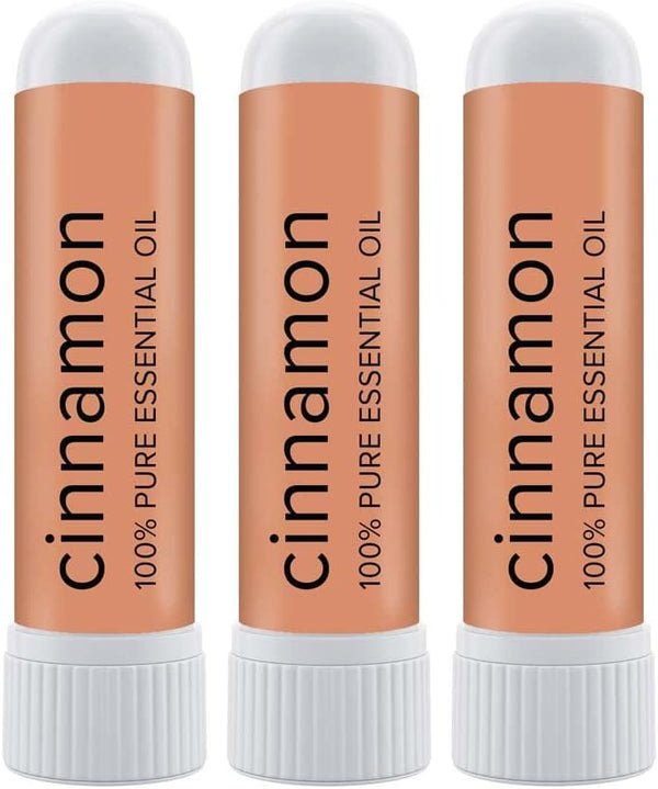MOXE Cinnamon Essential Oil Nasal Inhaler | 100% Pure Therapeutic Aromatherapy for Focus & Relaxation