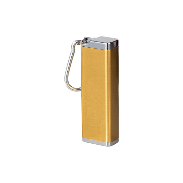1PCS Metal Cigarette Case, Waterproof Small Hard Pack Case Holds 6 Cigarettes 84 mm/3.3 in, Portable Keychain Cigarette