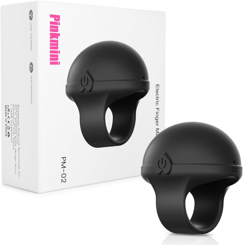 Pinkmini Portable Facial Massage Ball, Waterproof Rechargeable Powerful Multifunctional Eye Finger and Neck Mini