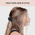 Kitsch Medium Claw Clips, Stylish Hair Accessories for Thick & Thin Hair, Cute Clips for Women & Teen Girls, 2pc Set
