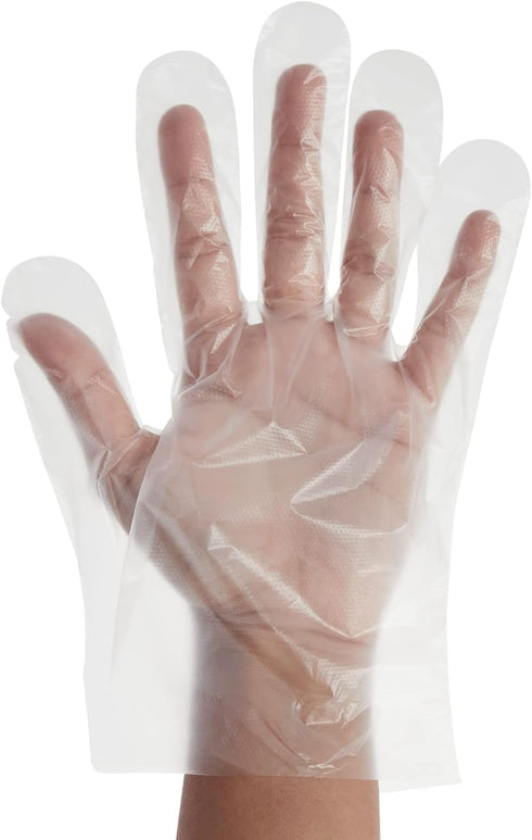 Juvale 100-Pack Disposable Food Safe Gloves for Cooking, Kitchen Prep, and Baking, One Size Fits Most