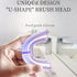 Automatic Toothbrush U Shaped for Adults - 360° Ultrasonic U-Electric Toothbrush, Wireless Charging, Waterproof IPX7