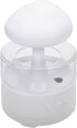 Hamwesh 7 Rain Humidifier, Adjustable LED Light Modes Essential Oil Diffuser, Raindrop Humidifier with Rechargeable