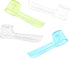 2 Pack Toothbrush Head Covers, Compatible with Oral B Electric Toothbrush Round Heads (White)