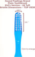 Basic Toothbrush for Kids, Extra-Soft, 4-Pack