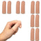 Gel Finger Protectors, Silicone Fingertips Protection for Trigger Finger, Arthritis, and Pain Relief, Nude, Small