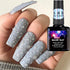 Major Dijit 8ml/Bottle Soak Off UV LED Nail Gel Polish Water Droplet Nails Gel Nail Art Design (B)