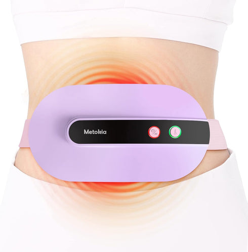 voligo Portable Cordless Heating Pad, Electric Waist Belt Device, Heating Pad for Back