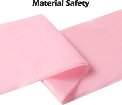 Portable Trash Bags, 2-4 Gallon, 120 Counts, Strong Thicken Small Garbage Bags, Pink