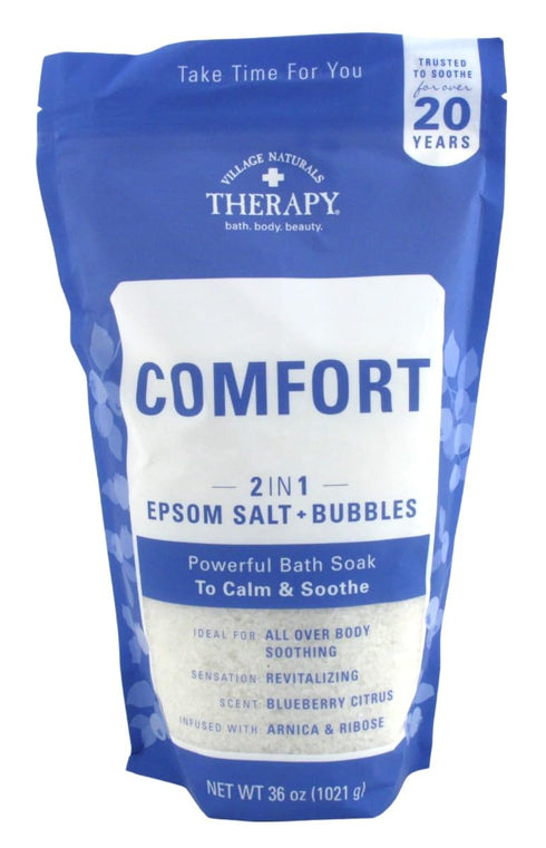 Village Naturals Therapy Body Soak 36oz - Chronic Pain & Fatigue with Arnica & Epsom Salt