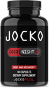 Jocko Fuel Good Night Natural Sleep Aid for Adults - Non-Habit Forming Sleeping Pills with Magnesium, Lavender &