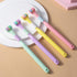 1pcs Random Color Three-Sided Soft Hair Toothbrush, Effective Design for Adults and Children