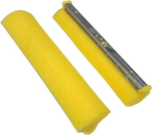 HOMEMAID CLEANING PRODUCTS 12" $20.99 HOMEMAID Foam Roller Sponge Mop, Aluminum Handle - Each / Made in USA