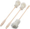 uxcell Sponge Head Long Handle Detachable Milk Bottle Tea Cup Glass Cleaning Brush Cleaner, 3 PCS.