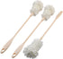 uxcell Sponge Head Long Handle Detachable Milk Bottle Tea Cup Glass Cleaning Brush Cleaner, 3 PCS.