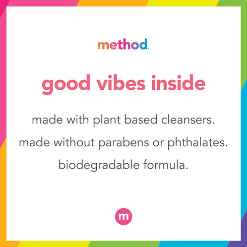 Method Body Wash, Daily Zen, Paraben and Phthalate Free, 18 oz (Pack of 1)