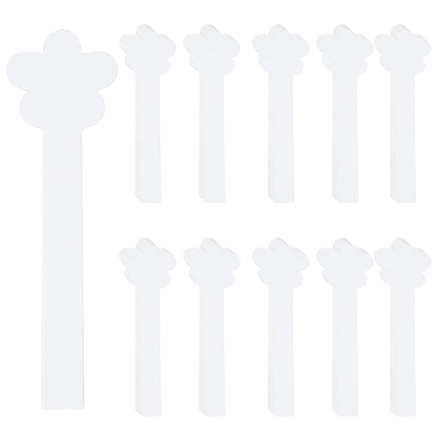 100 Pcs Disposable Perfume Test Strips, Flower Shaped White Strips for Fragrances Scents Essential Oils Testing