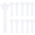 100 Pcs Disposable Perfume Test Strips, Flower Shaped White Strips for Fragrances Scents Essential Oils Testing