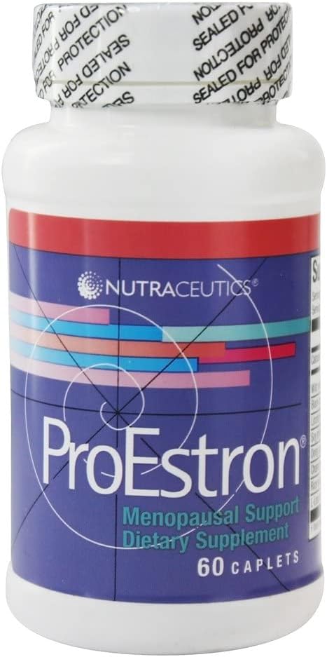 Nutraceutics ProEstron Menopause Support Supplement for Women Herbal Formula with Black Cohosh, Dong