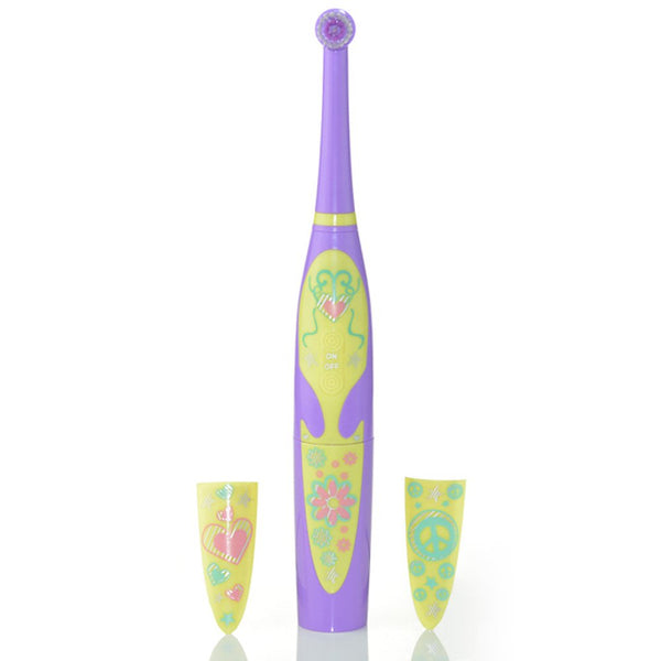 DAZ-7042 Kids Rotary Toothbrush, Doodles Edition