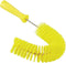 Vikan 53726 Hook Brush, 14.17-Inch Curved BPA-Free Cleaner for Pipe, Tube, and Gutter, Compatible with Vikan Poles