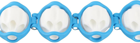Luqeeg Back Massage Roller Rope, Multi Functional Elastic Pull Strap Massage Tool, Lymphatic Drainage Anti Cellulite