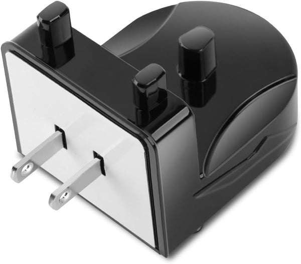 Wall Charger Base for Oral-B Braun Electric Toothbrush, Model 3757, Black, Wall Mounted Adapter Power Replacement