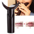 Portable Lip Plumper Device, Lip Vacuum Suction Tool for Manual Enhancement, Dark Red Beauty Accessory