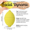 Thirsty Lemon Makeup Sponge by Ally Things Beauty | Yellow Lemon Shaped Makeup Blender for Liquid Foundation