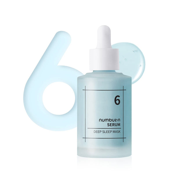 numbuzin No.6 Deep Sleep Mask Serum - 1.69 Fl Oz Hydration with Hyaluronic Acid & Niacinamide for Face