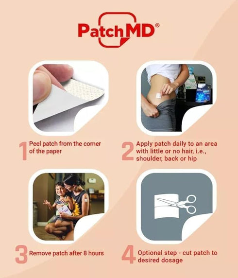 PatchMD Allergy Plus Topical Patch, 30 Day Supply