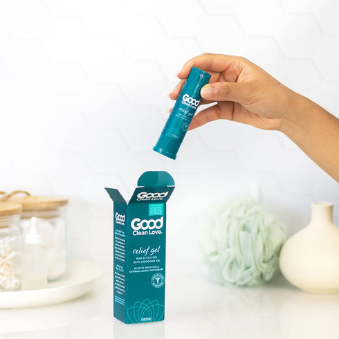 Good Clean Love Vaginal Pain & Itch Relief Gel with 4% Lidocaine, Fast-Acting Feminine Care for Pain, Itch, and