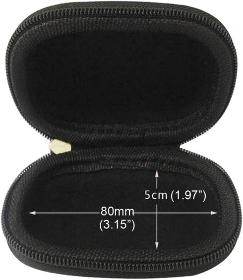 Soft Hearing Aid Case Protective for BTE, IEC, CIC, Earmold, IEM Earphone