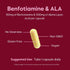 BESTVITE Benfotiamine 150mg / Alpha Lipoic Acid 300mg - 120 Vegetarian Capsules, Vegan, Gluten Free