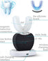 Automatic Toothbrush U Shaped for Adults - 360° Ultrasonic U-Electric Toothbrush, Wireless Charging, Waterproof IPX7