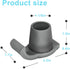 2 Pack Walker Skis Glides for Folding Walkers, Essential Mobility Aid Accessories for Seniors