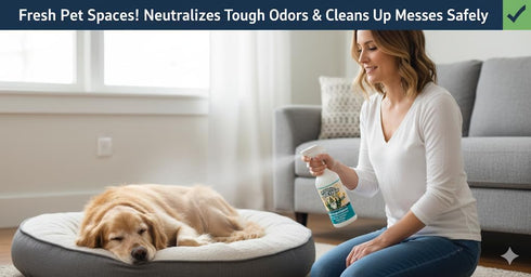Multi-Purpose Cleaner All Purpose Enzyme-Based Cleaner & Natural Disinfectant Spray Non-Toxic, Chemical-Free, Scent