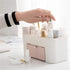 Makeup Organizer, Cosmetic Organizer/Box for Bathroom, Space-Saving Storage Box for Makeup Brush Organizer