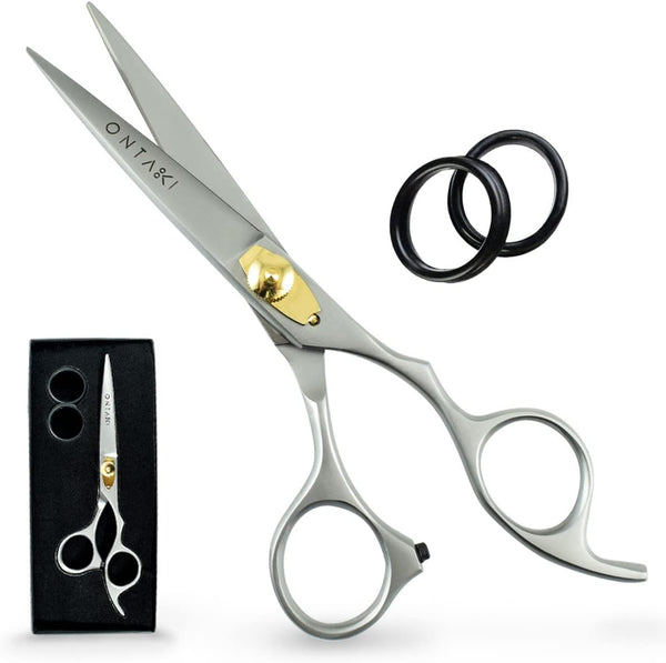 Japanese Steel Hair Cutting Scissors 6.5" - Hand Forged Tool for Barbers, Sharp Shears for Men & Women, Beard &
