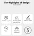 ZGWRYI 2025 Couples Butt Cushion Low-Profile Design Couples Pillow for Intimacy Recovers After Impact Provides Intimacy