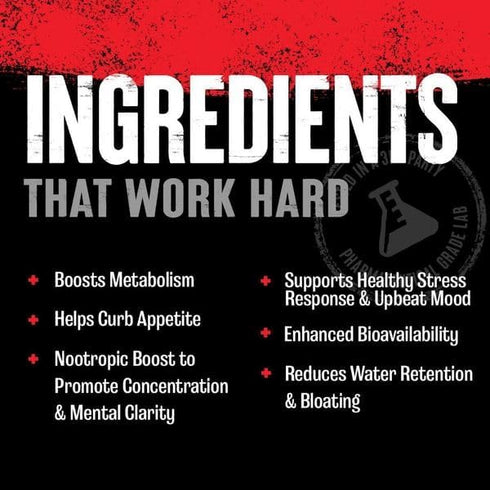 Animal Cuts Thermogenic Fat Burner Powder - Weight Loss for Women and Men, Metabolism, Energy, Focus, Nootropic Brain