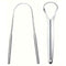 Tongue Scraper, 2 Pack, 100% Stainless Steel, Easy to Use for Oral Care & Hygiene with Natural Cotton Bag.