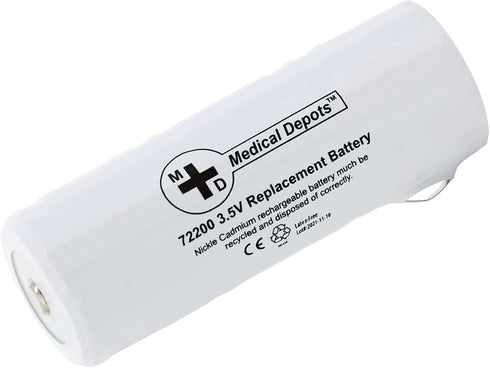 Replacement Rechargeable Battery for Welch Allyn 72200 3.5V