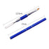 Kalolary 2Pcs Dual-Ended Poly Gel Nail Brush & Picker, 2 in 1 Stainless Steel Tool for UV Gel Acrylic Nails