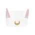 Ziper Usagi Moon Cute Cat Hairband Cosmetic Shower Headband (White)